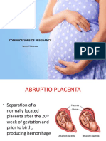 Complications of 2nd Trimester