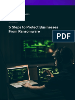 5 Steps To Protect Businesses From Ransomware: White Paper
