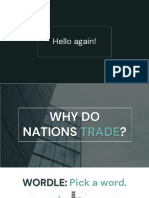 Lesson 2 - Why Nations Trade