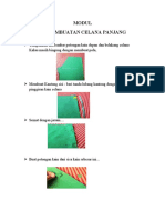 Tutorial Membuat Celana