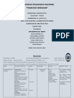 Plan de Clase .Proyecto Tabletas de Coco