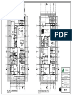 1 Plano de Primer y Segundo Piso