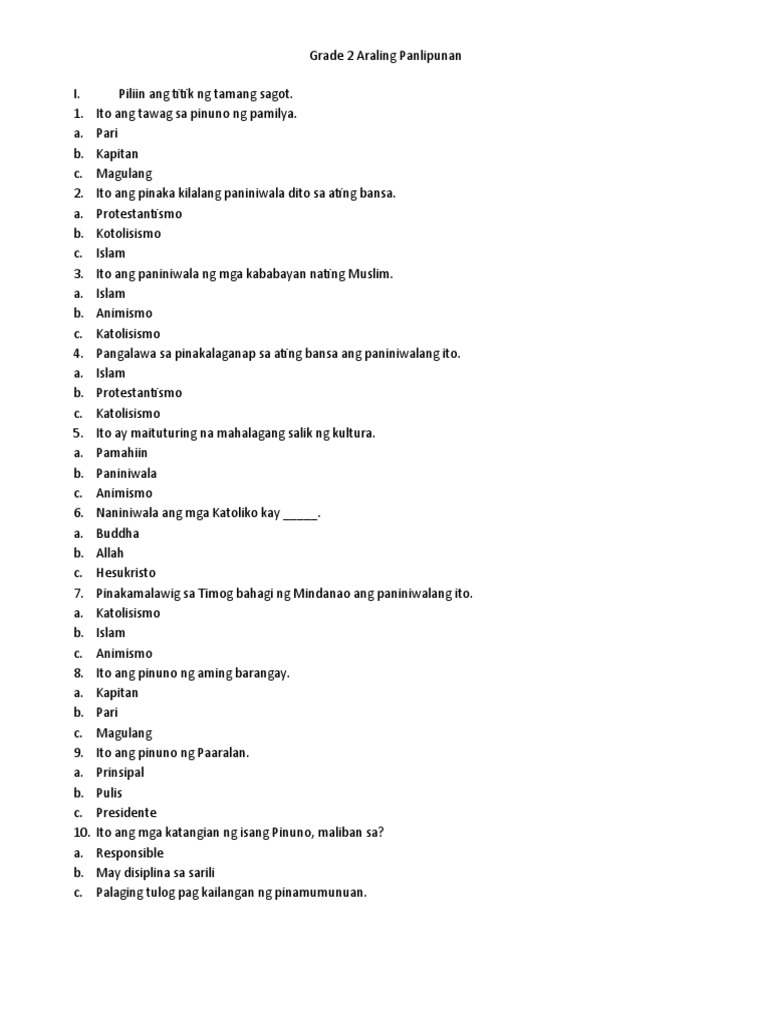 Grade 2 AP | PDF