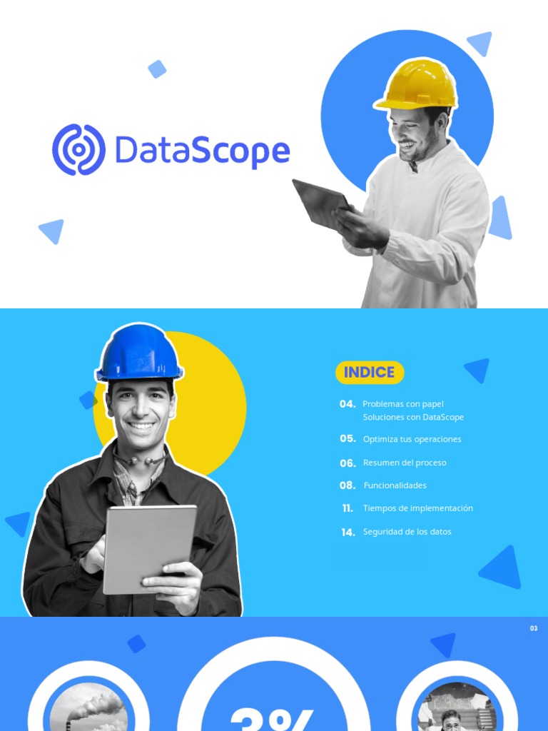Soluciones Eficientes con DataScope | PDF | Software | Ciencias de la ...