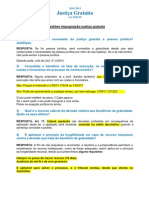 PROCESSO CIVIL - JUSTIÇA GRATUITA