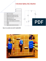 Probador de Sensor Óptico, Hall, Inductivo