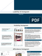 Usability UI Instagram