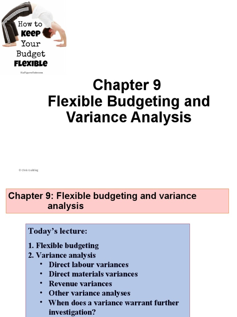 Flexible Budgeting and Variance Analysis: © Chris Guilding | PDF ...