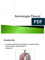 Semiología Pleural