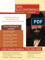 Achdus Call Teleconference