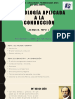 Psicología de la conducción