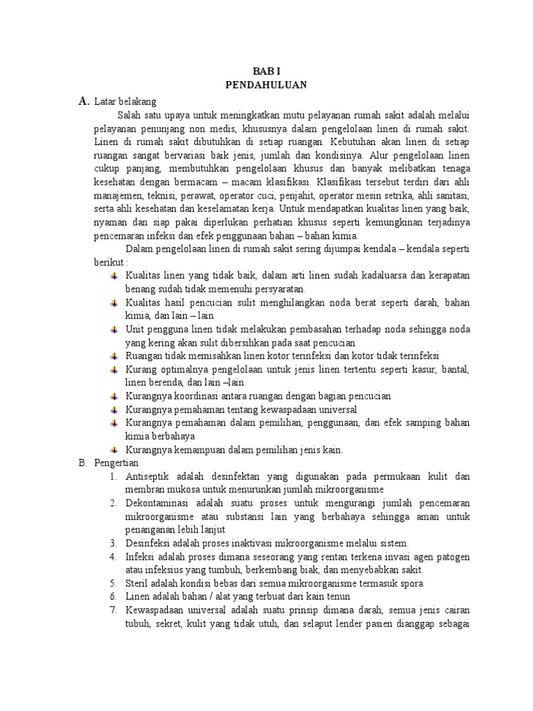 Panduan Linen&laundry Is PDF