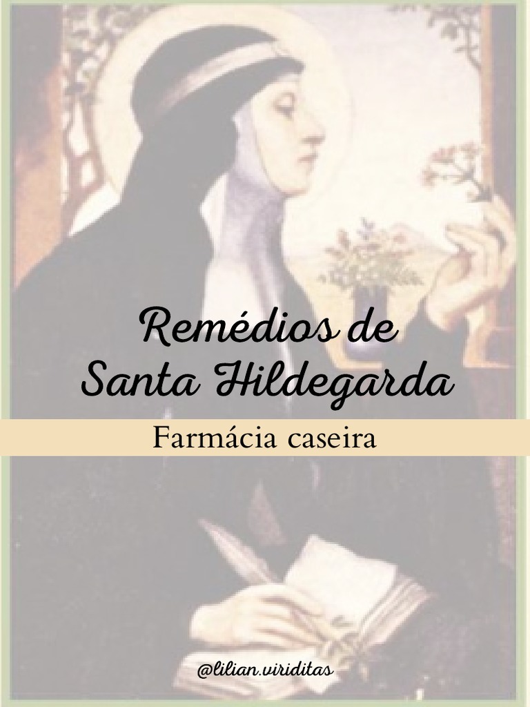 Remédios de Santa Hildegarda PDF Dor Ciências da Saúde