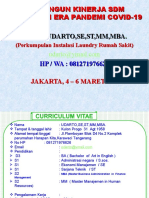 MATERI UDARTO MEMBANGUN KINERJA SDM LAUNDRY MARET 2021 by Udarto