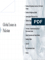 Global Issues in Pakistan