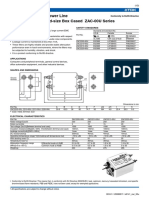 TDK - EMC Filters For AC Power Line ZAC-00U Series