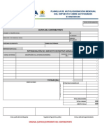 Satrica Planilla de Autoliquidación