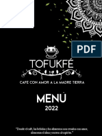 Menú Tofukfé 2022