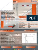 Maestro Servo Motor Gate Dz-01: Technical Parameter List