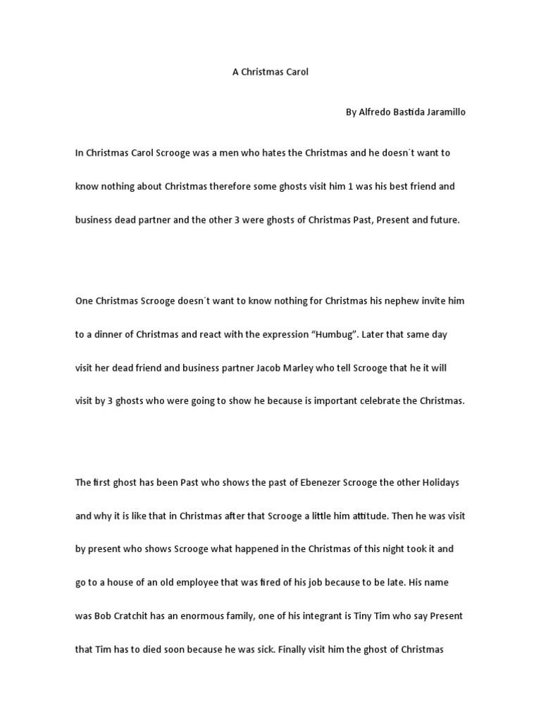 A Christmas Carol | PDF