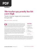 Teacher Pay Penalty