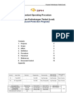 Standard Operating Procedure Program Perlindungan Timbal (Lead