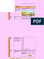 Calendario escolar semanal primaria