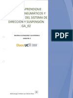 Diagnóstico y reparación del tren delantero