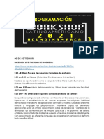 Programación Workshop Latinoamericano 2021