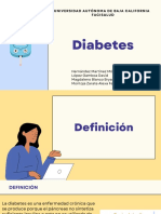 Diabetes: Universidad Autónoma de Baja California Facisalud