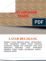 Survey Kepuasan Pasien