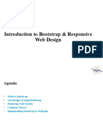 Introduction To Bootstrap & Responsive Web Design