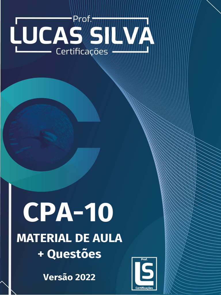 Apostila Cpa 10 Professor Lucas Silva | Download grátis PDF | Segurança ...