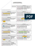 Rancangan Kalender Pendidikan 2021-2022