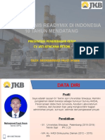Proyeksi Bisnis Readymix Di Indonesia 10 Tahun Mendatang: Presentasi Penerimaan Kerja CV Jati Kencana Beton