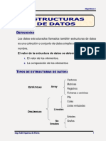 Unidad IV - Estructuras de Datos