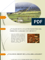 Derecho Procesal Agrario-Unidad 1