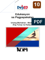 EsP10 Q1 Mod3 AngTunayNaKalayaan Version3