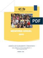 Memoria 2015