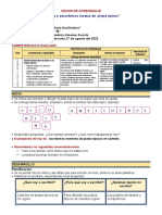 Sesion Escribimos Nombres de Platos Típicos