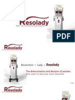 Resolady Slimming Machine