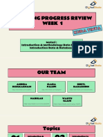 LPR - Week 1