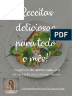 Oferta - Receitas Deliciosas para Todo o Mês