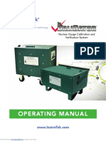 Operating Manual: Nuclear Gauge Calibration and Verification System