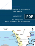 Prof. T.Raghavan-Decentralization of Governance in Kerala