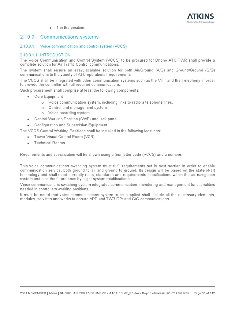 VCCS for Dhoho Airport ATC System | PDF | Voice Over Ip | Radio