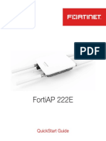 Fortiap 222E: Quickstart Guide