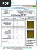 Wear Debris Analysis (ASTM D7690) : Power Mech Projects LTD Site: 2x600 MW CEPL-Tuticorin-Tamil Nadu