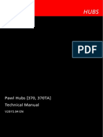 Pawl Hubs (370, 370TA) Technical Manual