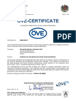 Öve-Certificate: Page 1 of 6